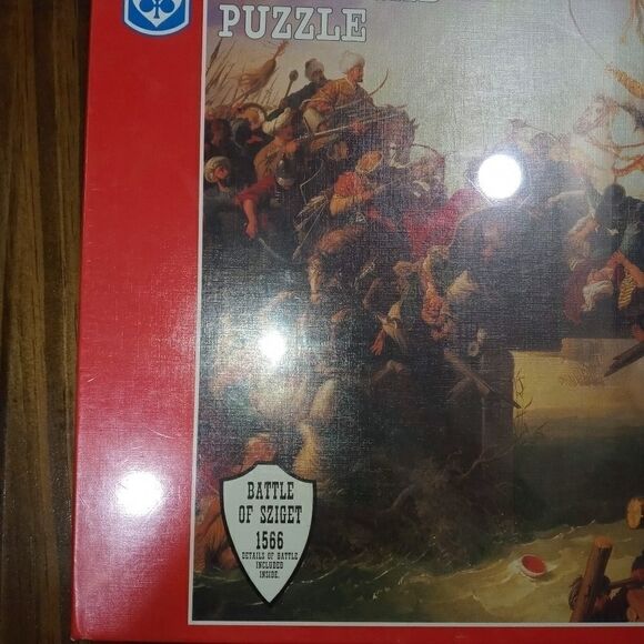 1000 Piece F.X. Schmid Puzzle Battle of Sziget - Picture 2 of 3